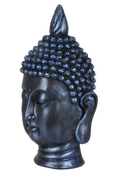 qdec Modern Dizayn Büyük Buda Biblo Cobalt