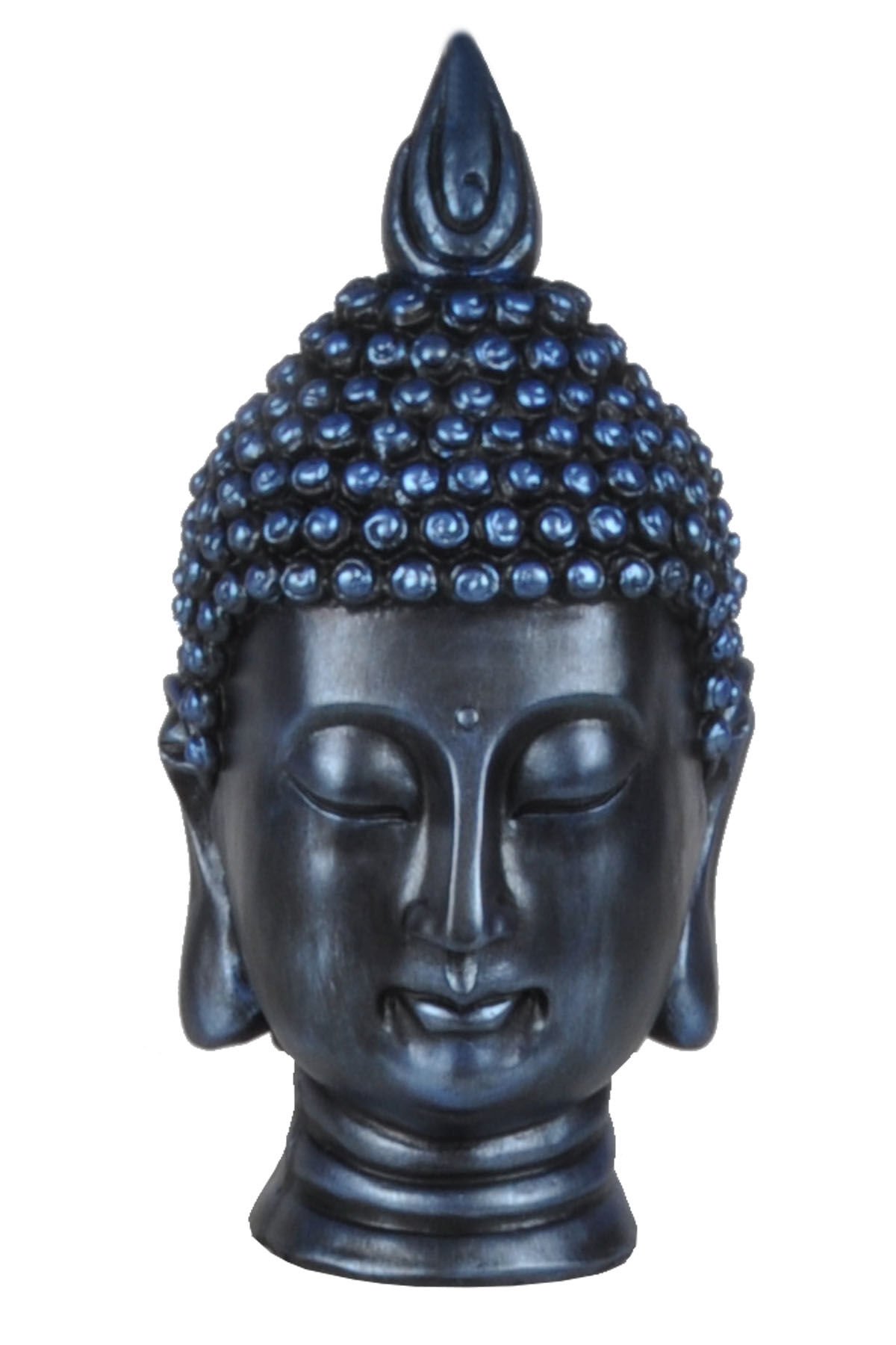 qdec Modern Dizayn Büyük Buda Biblo Cobalt
