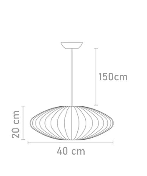 qdec Bumble Avize Basık 40 cm