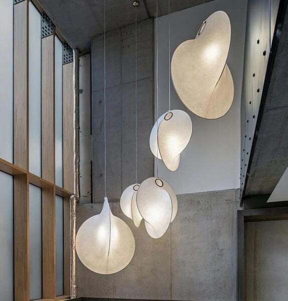 qdec japon ipek sarkıt avize süspansiyon 70cm