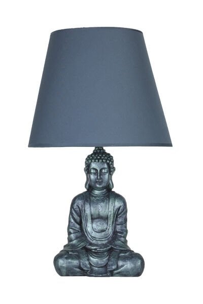 qdec Modern Dizayn Buda Abajur Yeşil-Lacivert