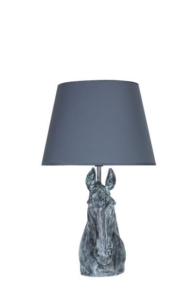 qdec Modern Dizayn At Abajur Eskitme Lacivert