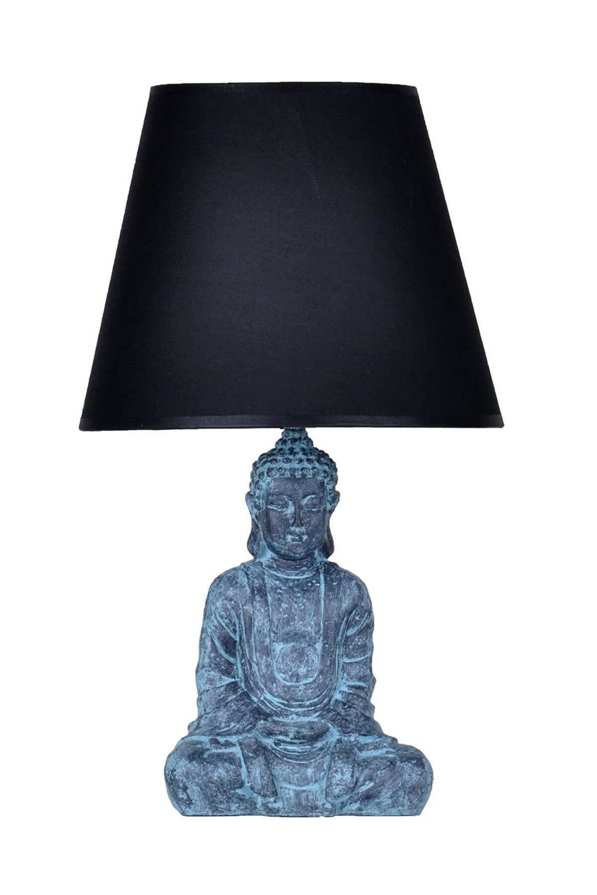 qdec Modern Dizayn Buda Abajur Antrasit-Siyah