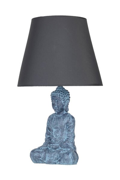 qdec Modern Dizayn Buda Abajur Antrasit-Gri