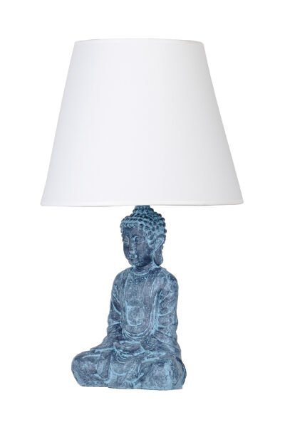 qdec Modern Dizayn Buda Abajur Antrasit-Beyaz